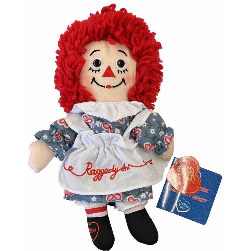 Raggedy Ann 85th Birthday Cloth‎ Rag 10" Doll by Applause